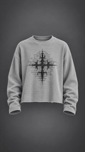016// 'SACRED' Waffle Tee (Grey) - Urbn Myth