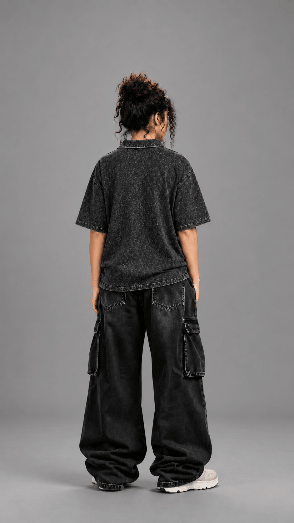 024// 'Berserk' Polo Tee (Black) - Urbn Myth