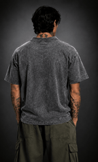 024// 'Berserk' Polo Tee (Grey) - Urbn Myth