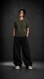 026// 'Minimal' Plain Regular (Olive Green) - Urbn Myth
