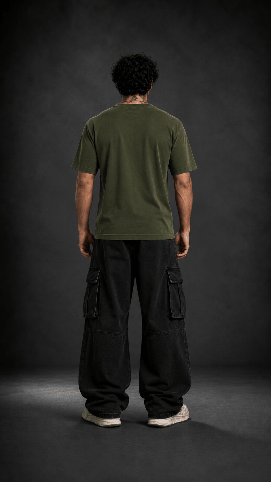026// 'Minimal' Plain Regular (Olive Green) - Urbn Myth