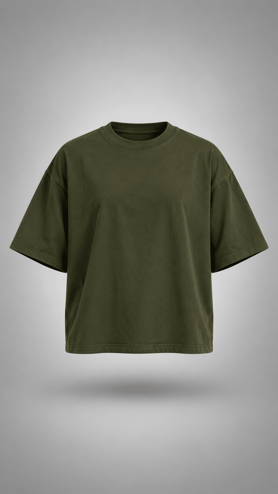 026// 'Minimal' Plain Regular (Olive Green) - Urbn Myth