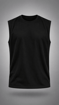 027// 'Muscle Freak' Tank (Black) - Urbn Myth