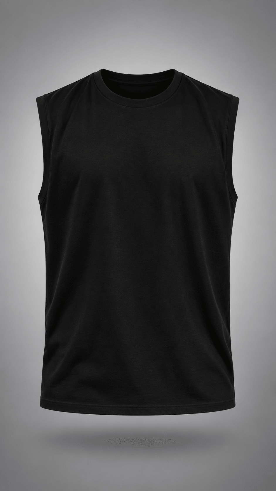 027// 'Muscle Freak' Tank (Black) - Urbn Myth