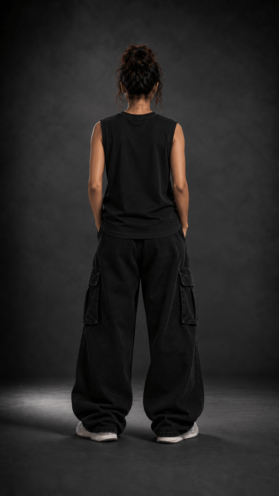 027// 'Muscle Freak' Tank (Black) - Urbn Myth