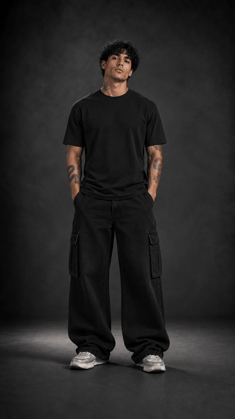031// 'Duality' Plain Tee Combo (Black and White) - Urbn Myth