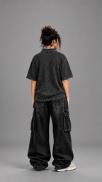 024// 'Berserk' Polo Tee (Black)